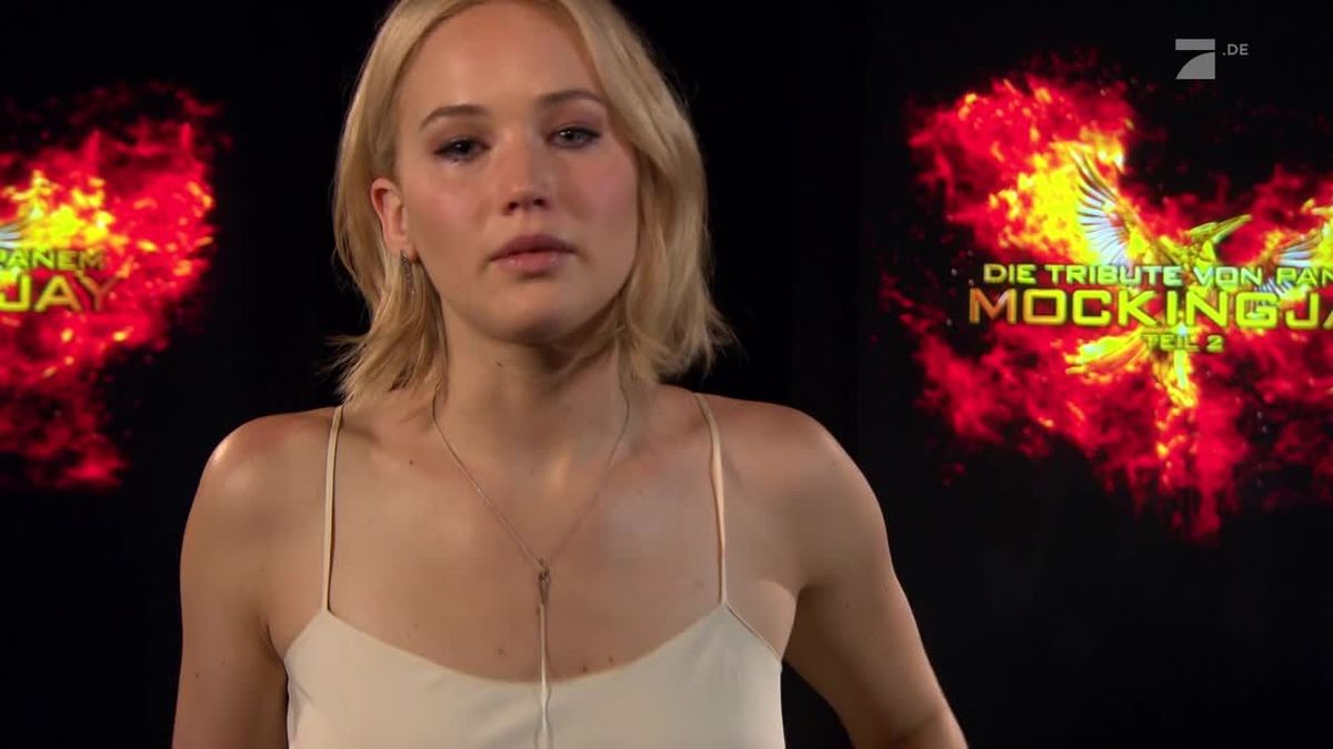 Live im Interview: Bei dieser Frage kullerten bei Jennifer Lawrence die Tränen