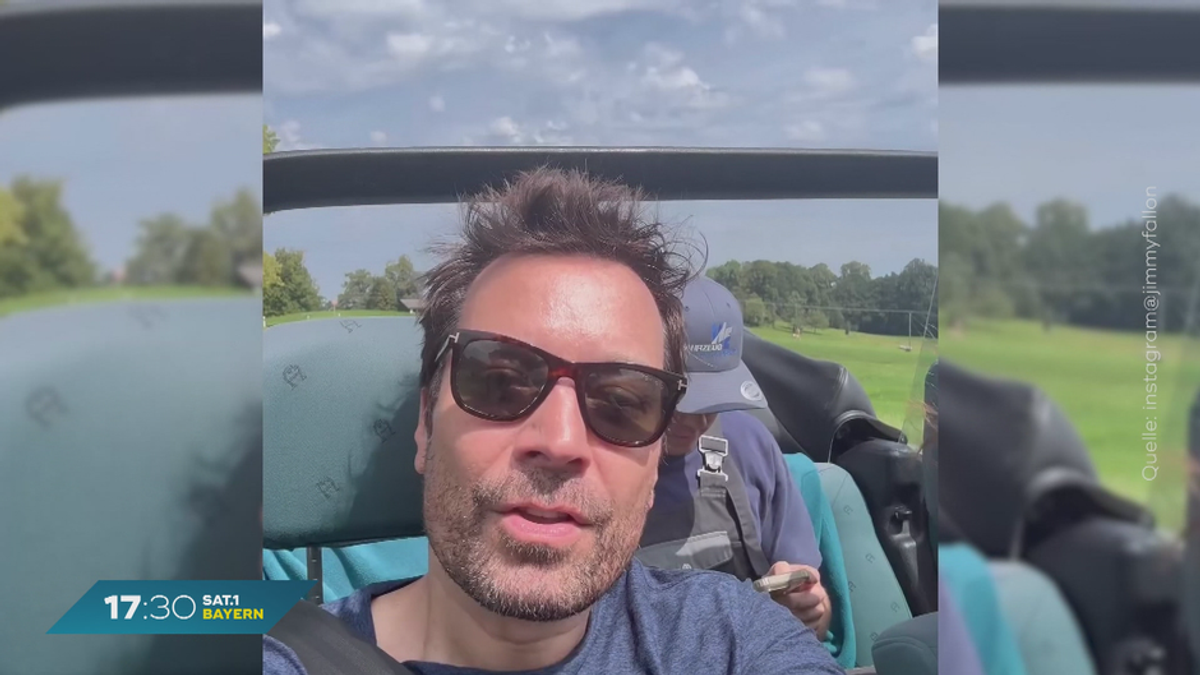 Im Auto mit Jimmy Fallon? Oberbayern retten verirrten US-Star