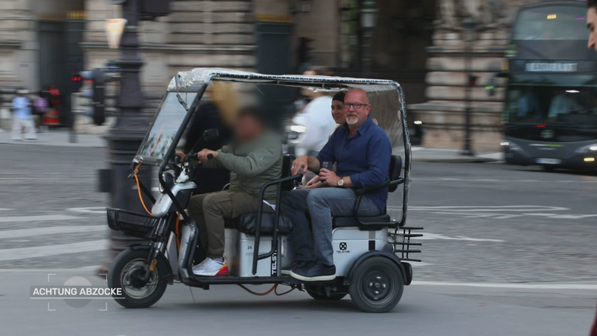 Mörderische Pedicab-Abzocke in den Straßen von Paris
