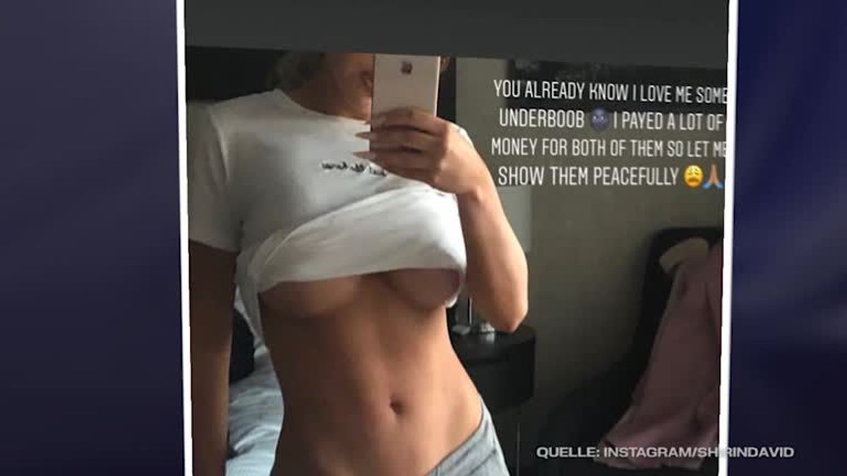 Underboob-Alarm: Shirin David zeigt ihre Brust