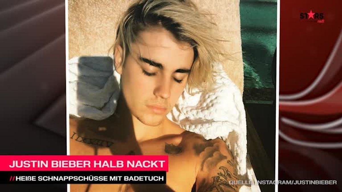 Justin Bieber: Halb nackt auf Instagram