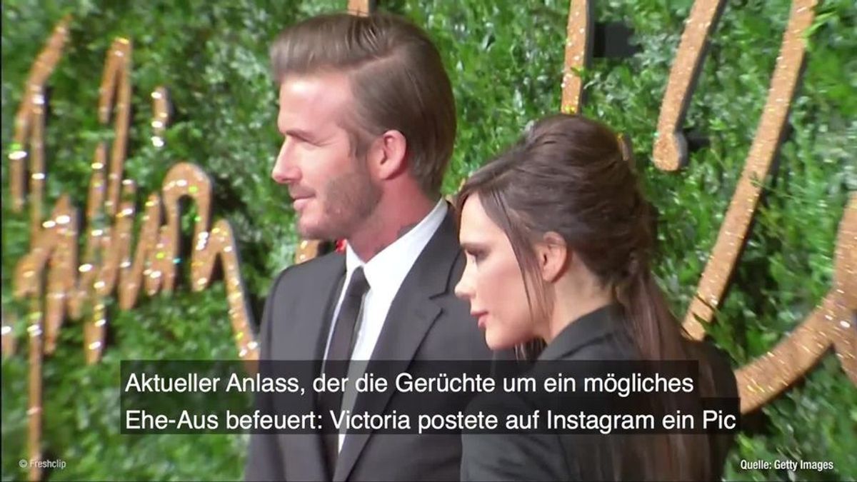 Victoria und David Beckham: Gerüchte um Trennung werden laut - Stars