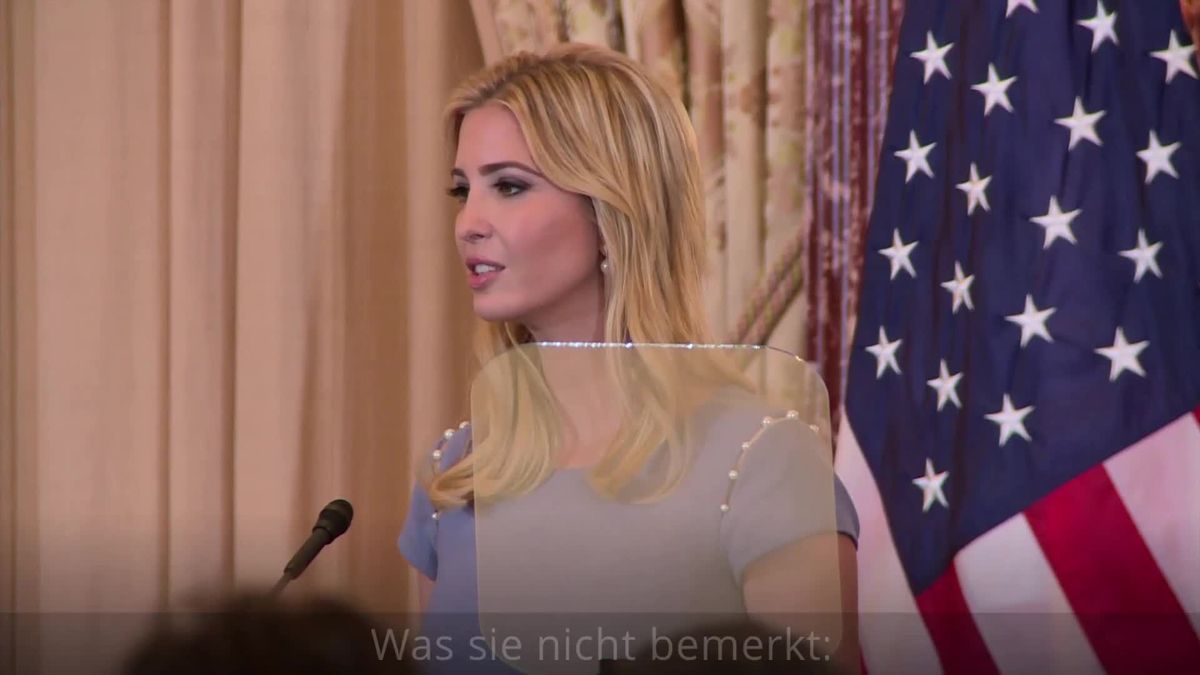 Ups! Ivanka Trump posiert mit Kinderbriefen - aber ein Detail hat sie nicht bemerkt