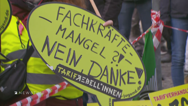 Suche nach Einigung: Verdi und Arbeitgeber verhandeln über Ende des Tarifstreits