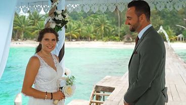 Hochzeit mit einem Fremden: Gibt es einen ersten Kuss?
