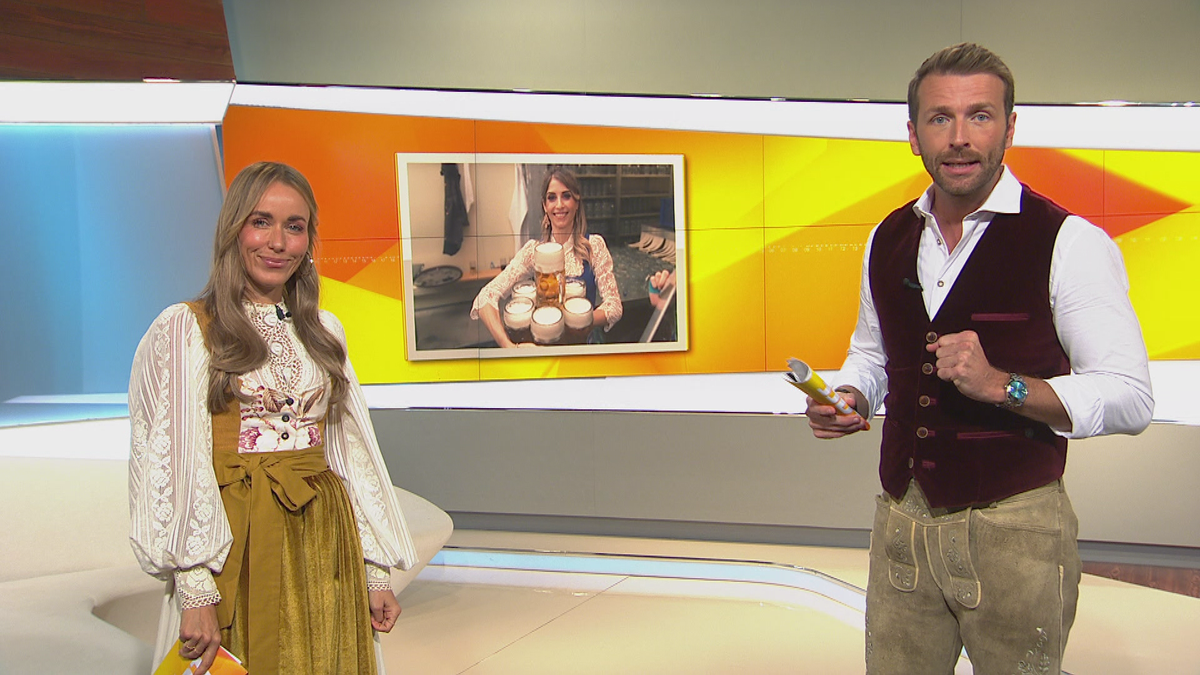 Cathys erstes Mal: Wie schlägt sie sich als Bedienung auf dem Oktoberfest?