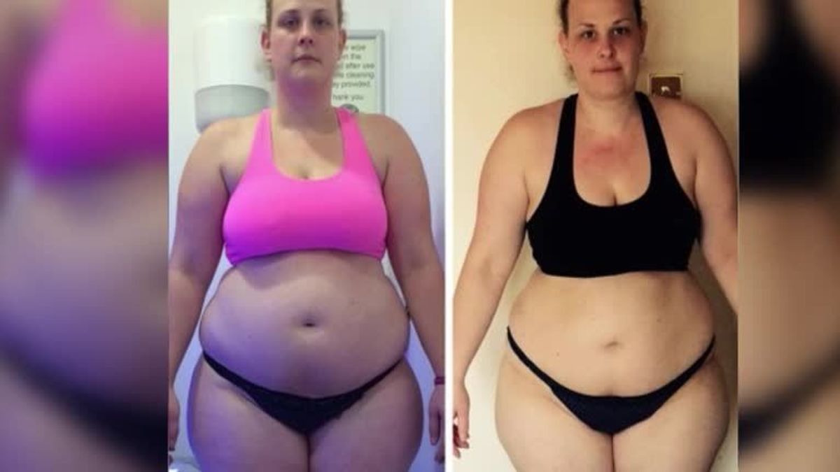 Weil sie eine Sache in ihrer Mittagspause verändert hat, nahm eine Frau fast 30 Kilo ab!