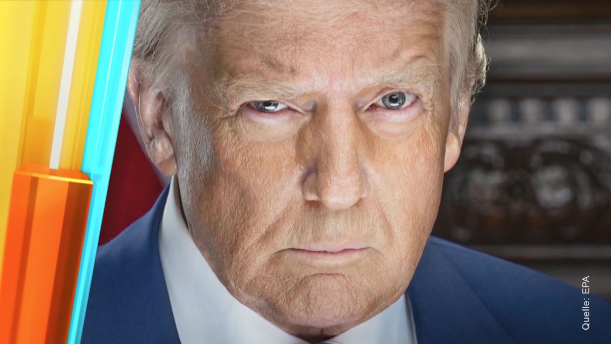 Soll uns das Angst machen? Trumps neues offizielles Portrait