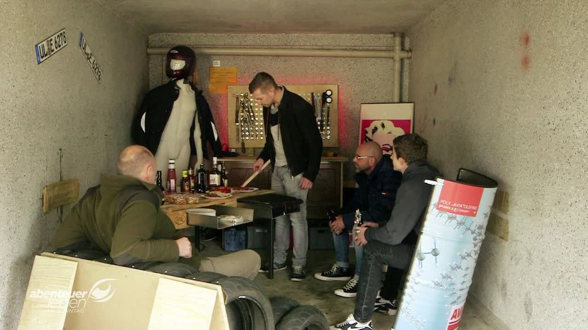Männer-Garage