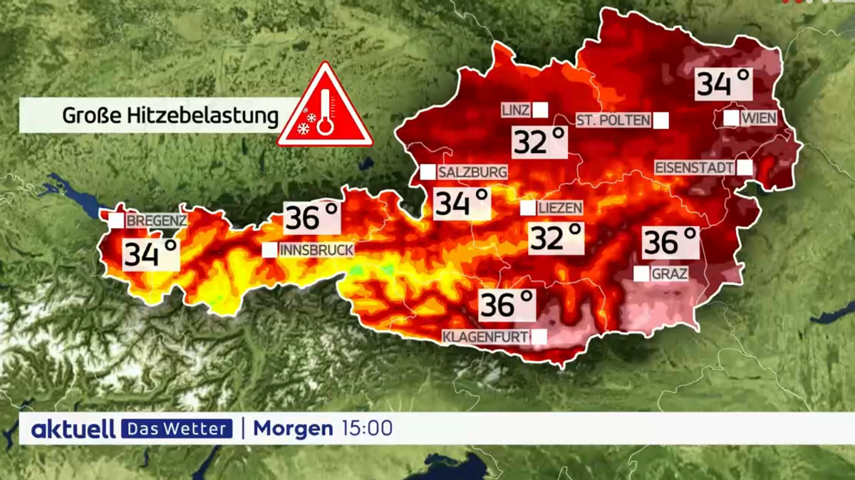 Aktuell: Das Wetter vom 24.06.2025