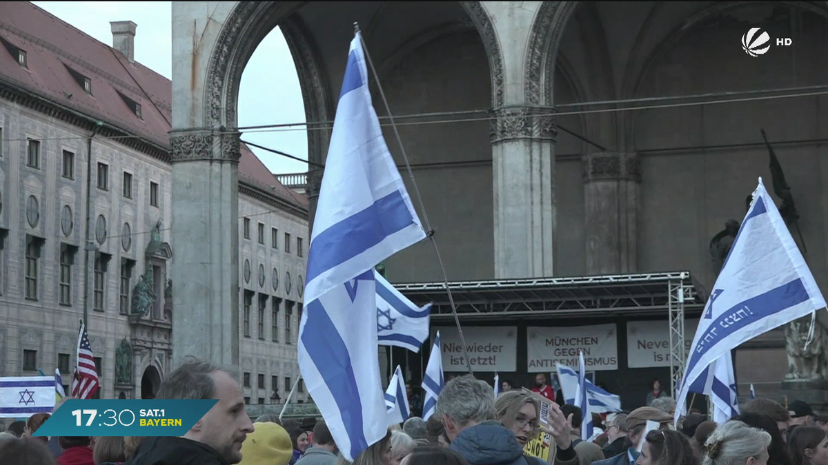 Solidarität mit Israel: Bayern gedenkt den Opfern des Terrors