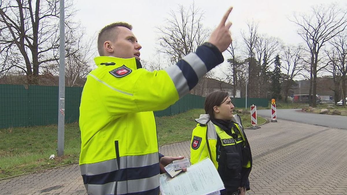 Auffälliger LKW bei Großkontrolle