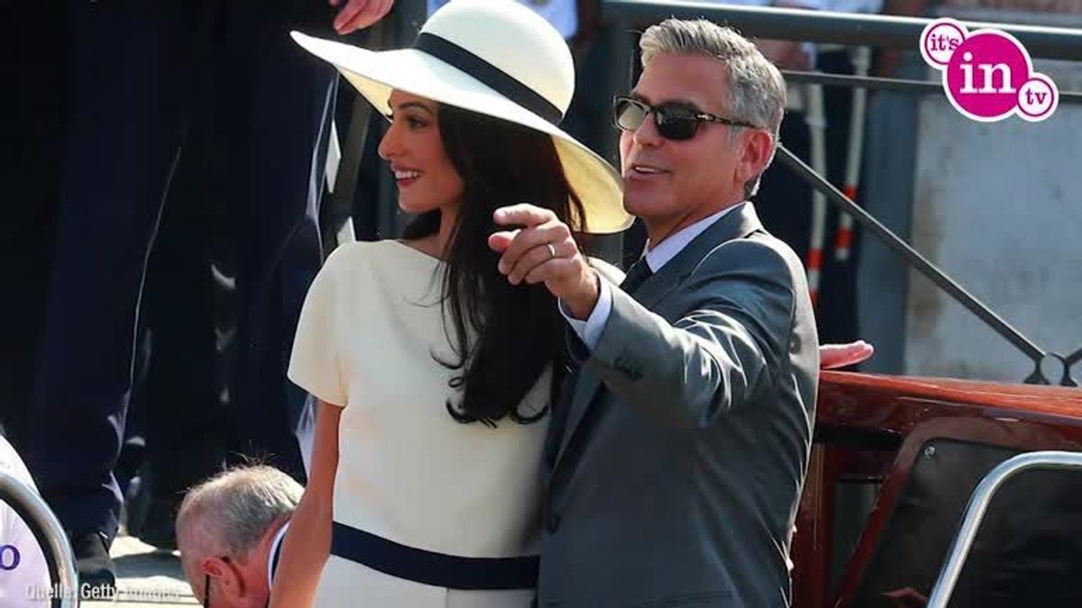 George Clooney: Ganz gemütlicher Hochzeitstag