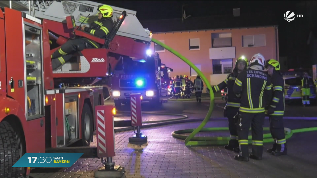 Brand in Neuhaus am Inn: Schaden im mittleren sechsstelligen Bereich