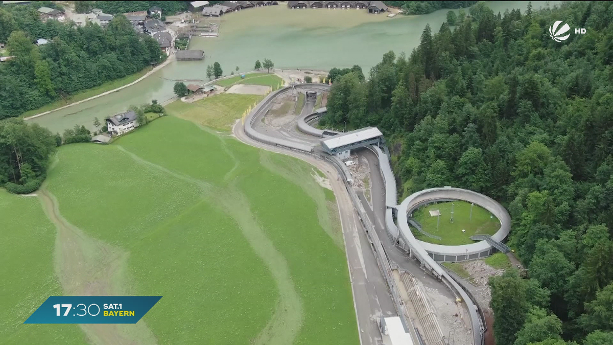 Baubeginn am Königssee: Wiederaufbau der Bob- und Rodelbahn