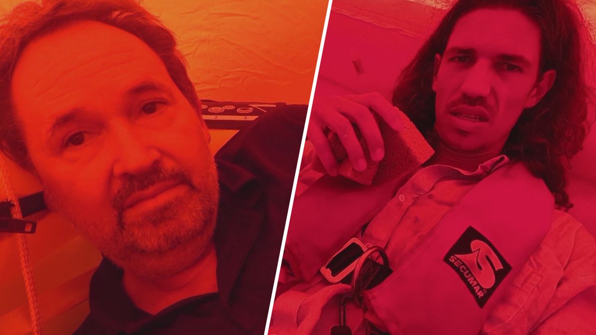 Gefangen auf hoher See: 24 Stunden in einer Rettungskapsel
