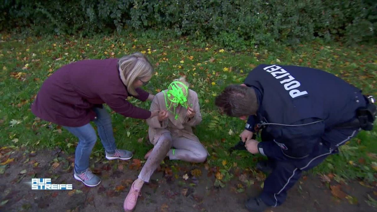 Bunter Schleim viel Pipi