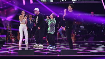 Party-Performance: "Wildberry Lillet" mit Coach Lena, Smudo, Wincent und David