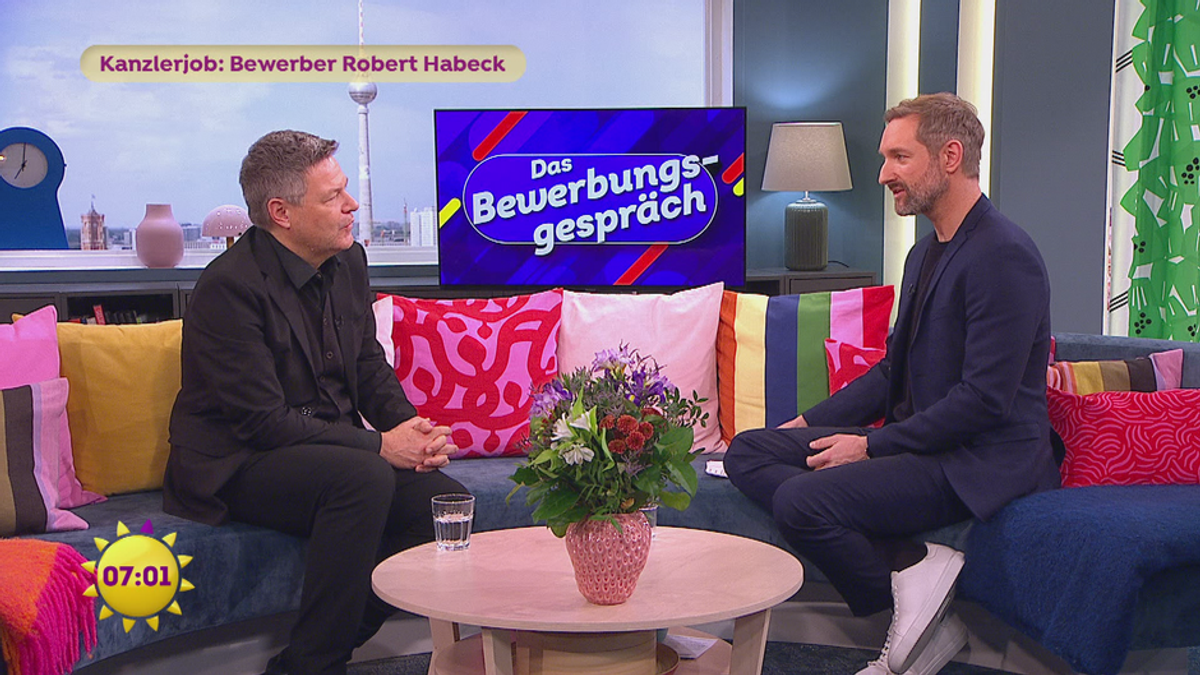 Kanzlerjob: Bewerber Robert Habeck