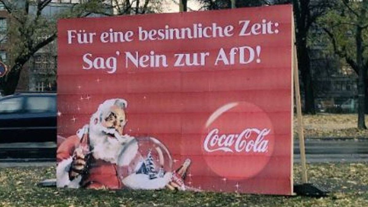 Anti-AfD-Werbung: Coca-Cola sorgt für Wirbel