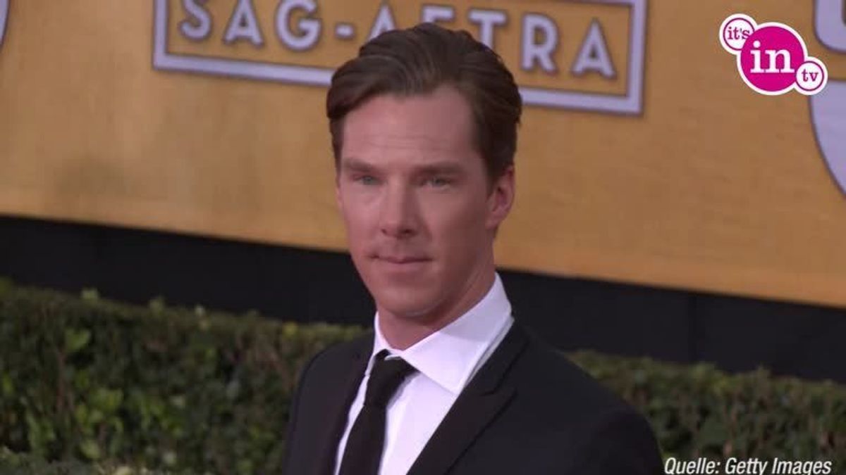 Benedict Cumberbatch flucht auf der Bühne