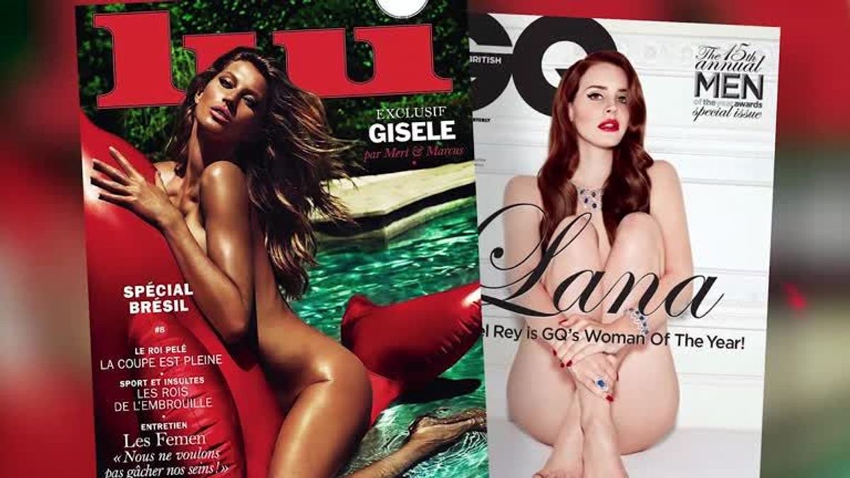 Top 4: Stars als nackte Cover-Models