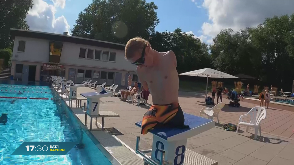 Schwimmen ohne Arme und Beine: Ausnahme-Athlet Janis McDavid
