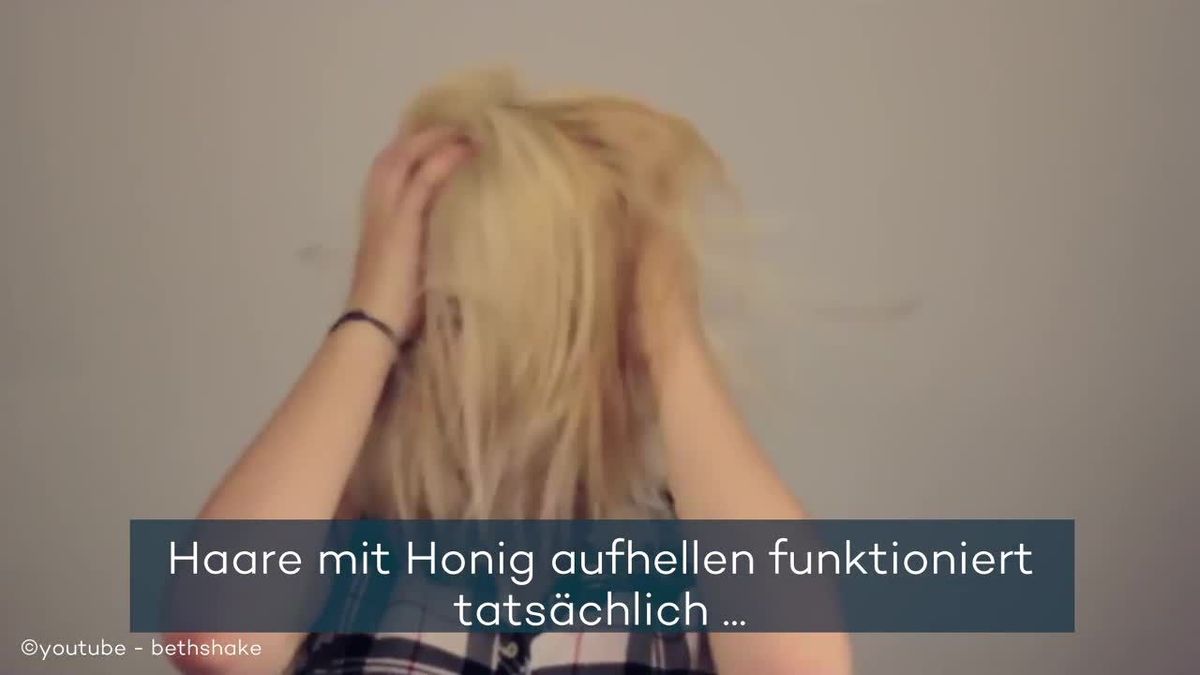 Haare ganz einfach zuhause aufhellen