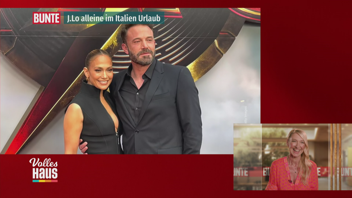 BUNTE - live: J.Lo genießt "La dolce vita" ohne Ben Affleck