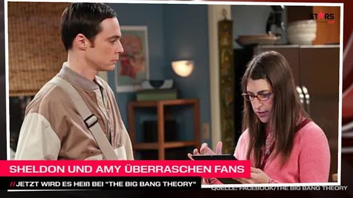 Sheldon und Amy überraschen Fans