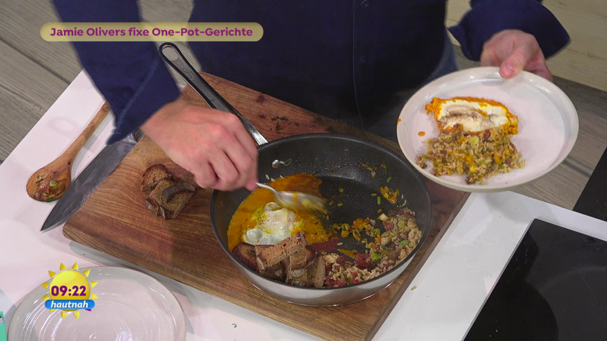 Wir kochen ein One-Pot-Gericht mit Jamie Oliver
