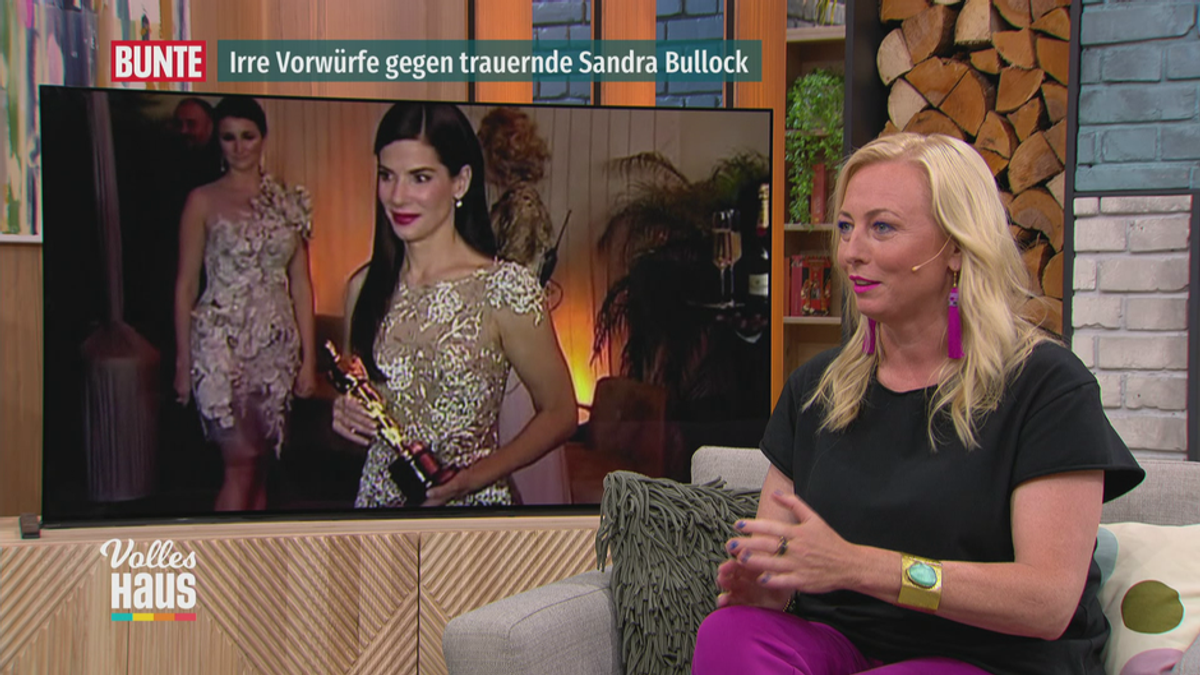 BUNTE - live: Absurde Vorwürfe gegen trauernde Sandra Bullock
