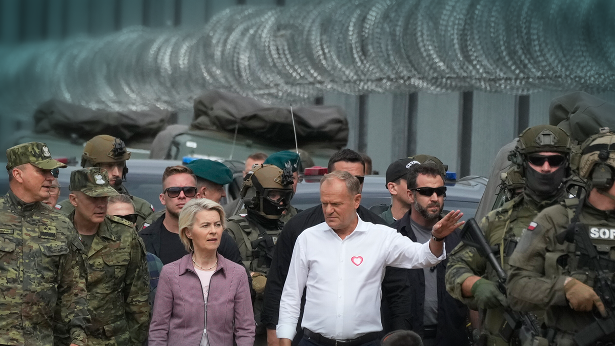 Grenzsicherung: Von der Leyen in Polen