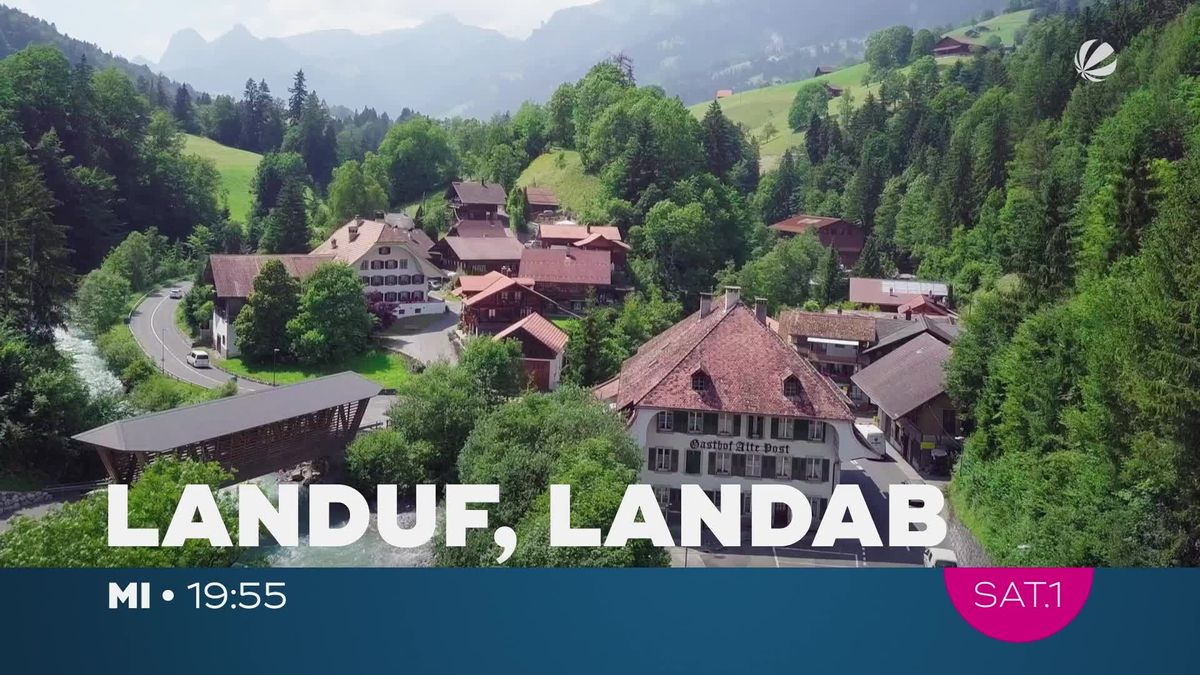 landuf, landab