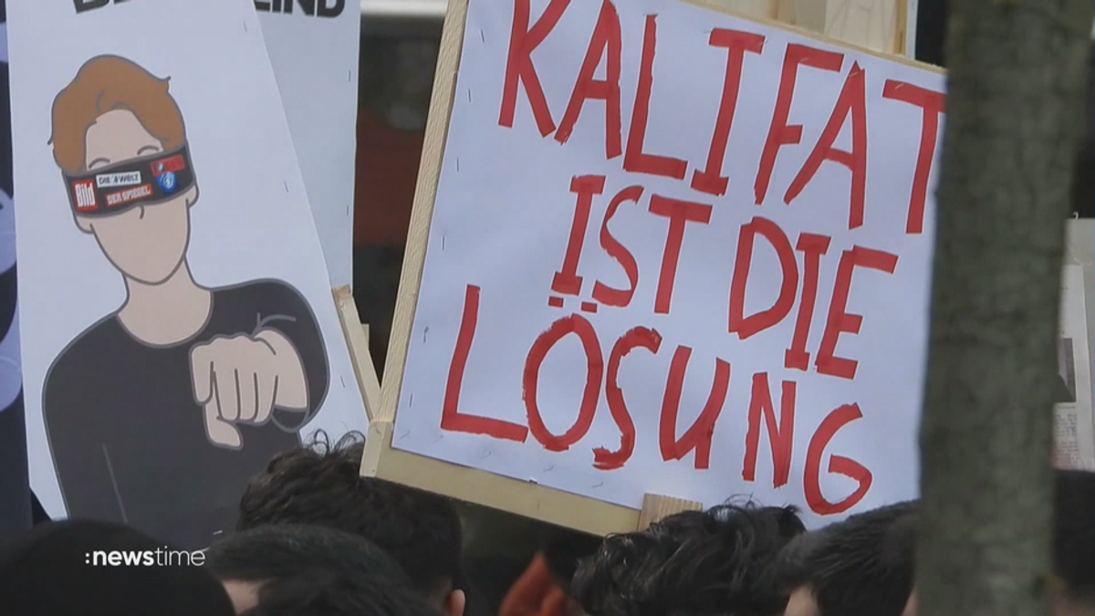 Kalifat-Demo mitten in Hamburg: Konsequenzen gefordert 