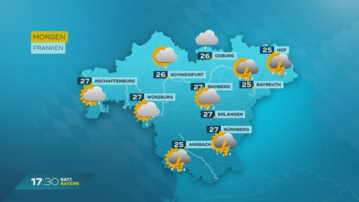 Das Bayern-Wetter vom 09.07.2024: Sonnige Tage im Freistaat?