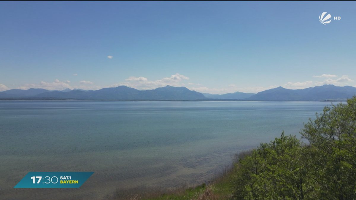 Frühling in Bayern: Sonne, blauer Himmel und entspannte Touren am Chiemsee
