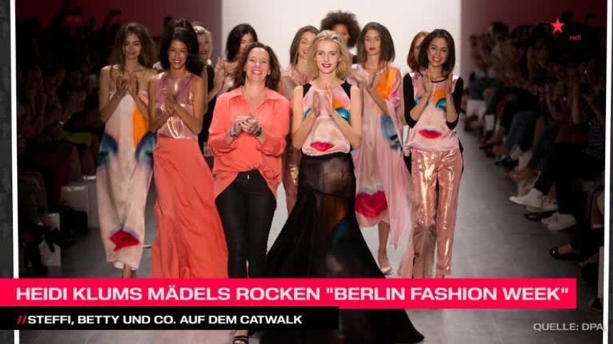 Heidi Klums Topmodels rocken die Berlin Fashion Week 2014