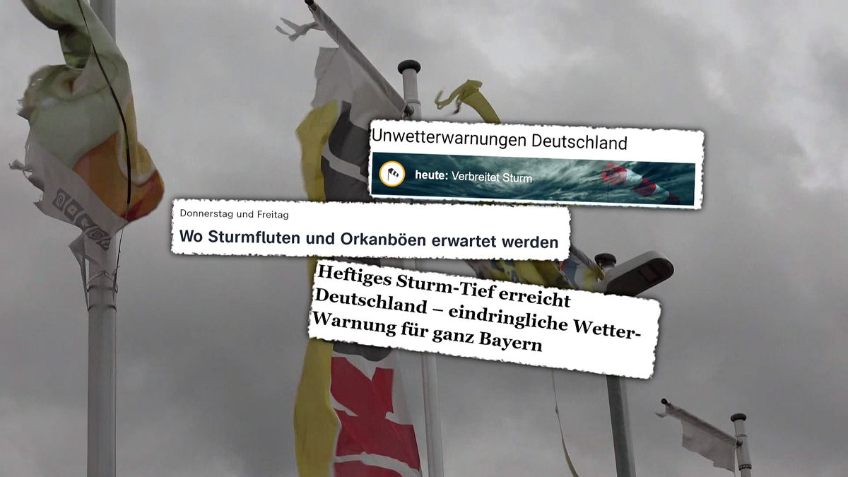 taff Tag vom 21.12.2023: Orkan Zoltan fegt über Deutschland