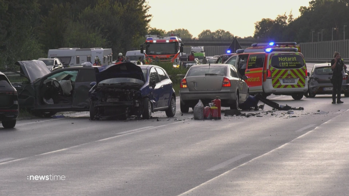 Fast zeitgleich: Drei Verkehrsunfälle mit Schwerverletzten auf A2 in NRW