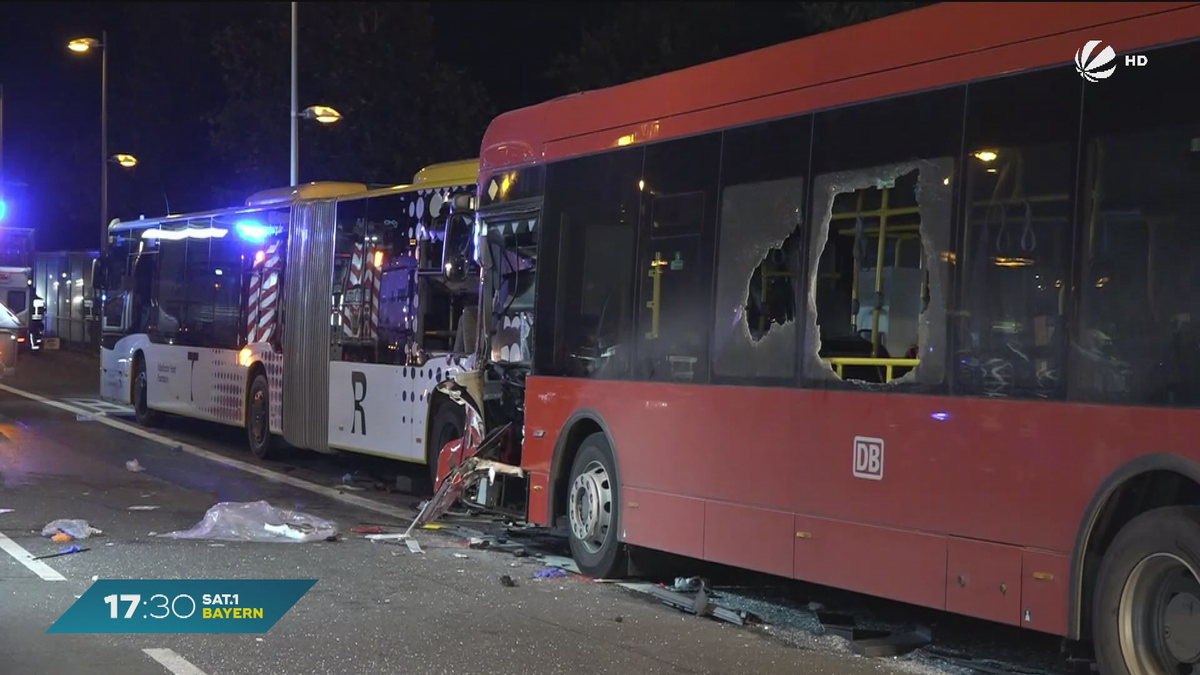 Schwerer Busunfall in Regensburg: Ermittlungen gegen Busfahrer