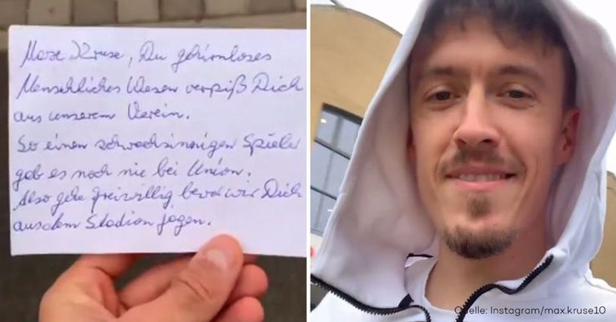 "Du gehirnloses Wesen": Fußball-Star Max Kruse zeigt Hass-Botschaft auf Instagram