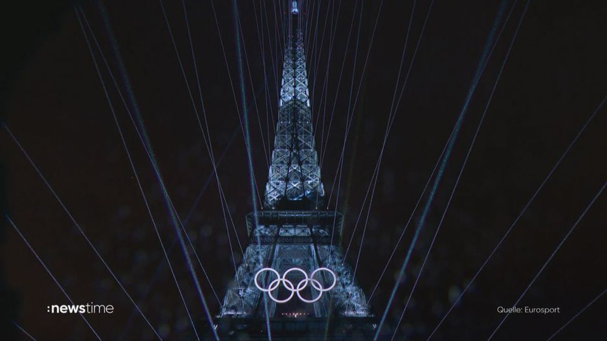 Stadt statt Stadion: Die pompöse Eröffnungsfeier der Olympischen Spiele in Paris