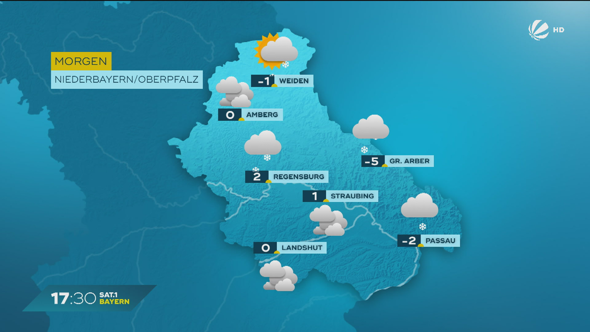 Das Bayern-Wetter vom 10.01.2025: Weiterhin Glättegefahr?