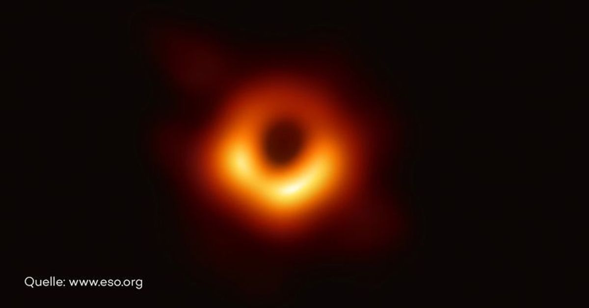 Erstes Bild eines Schwarzen Loches enthüllt