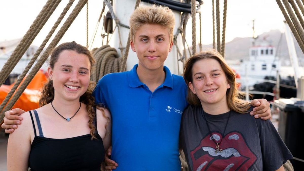 Lernen auf dem Segelschiff: Schul-Unterricht auf offener See