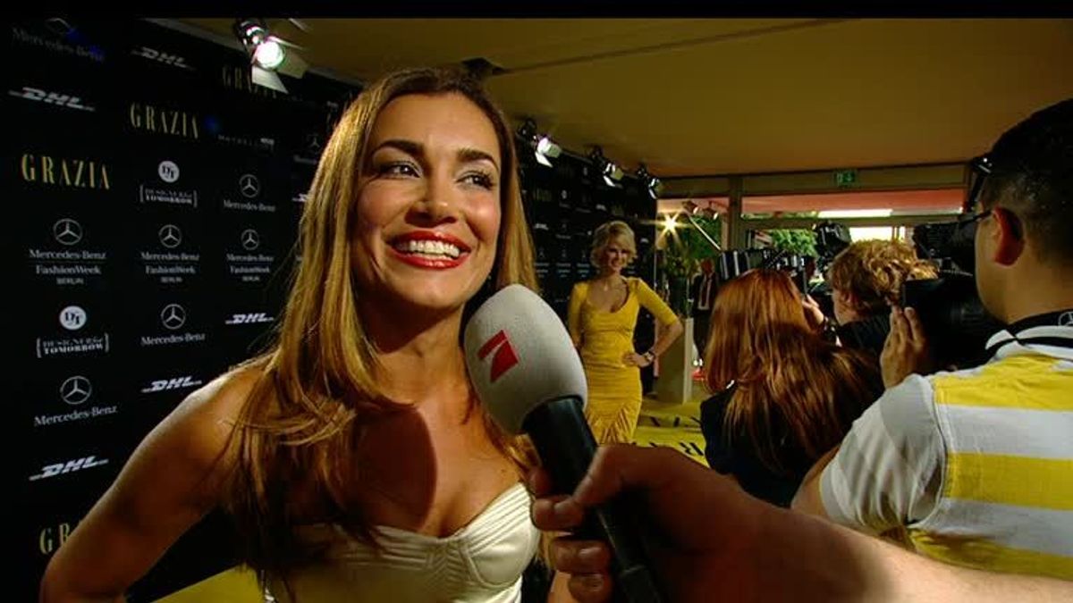 Jana Ina bei Grazia Opening Night