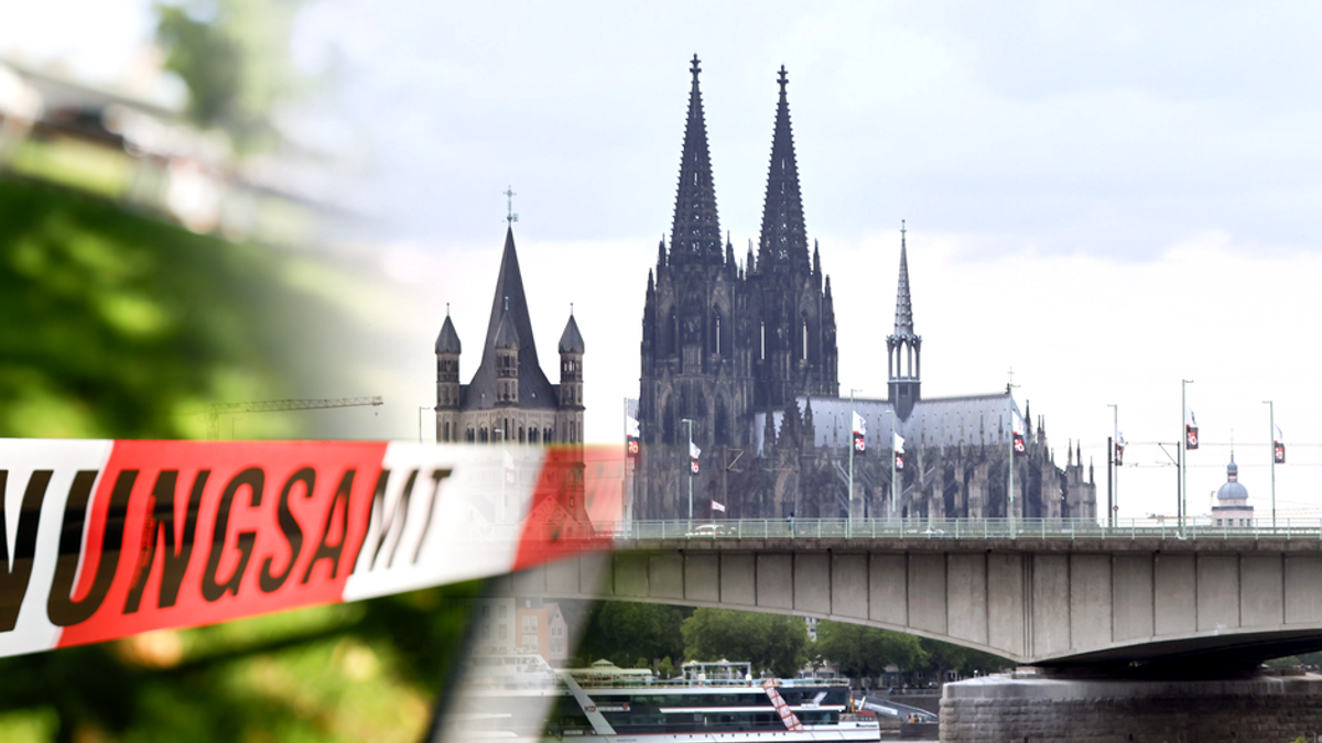 Weltkriegsbomben legen Köln lahm
