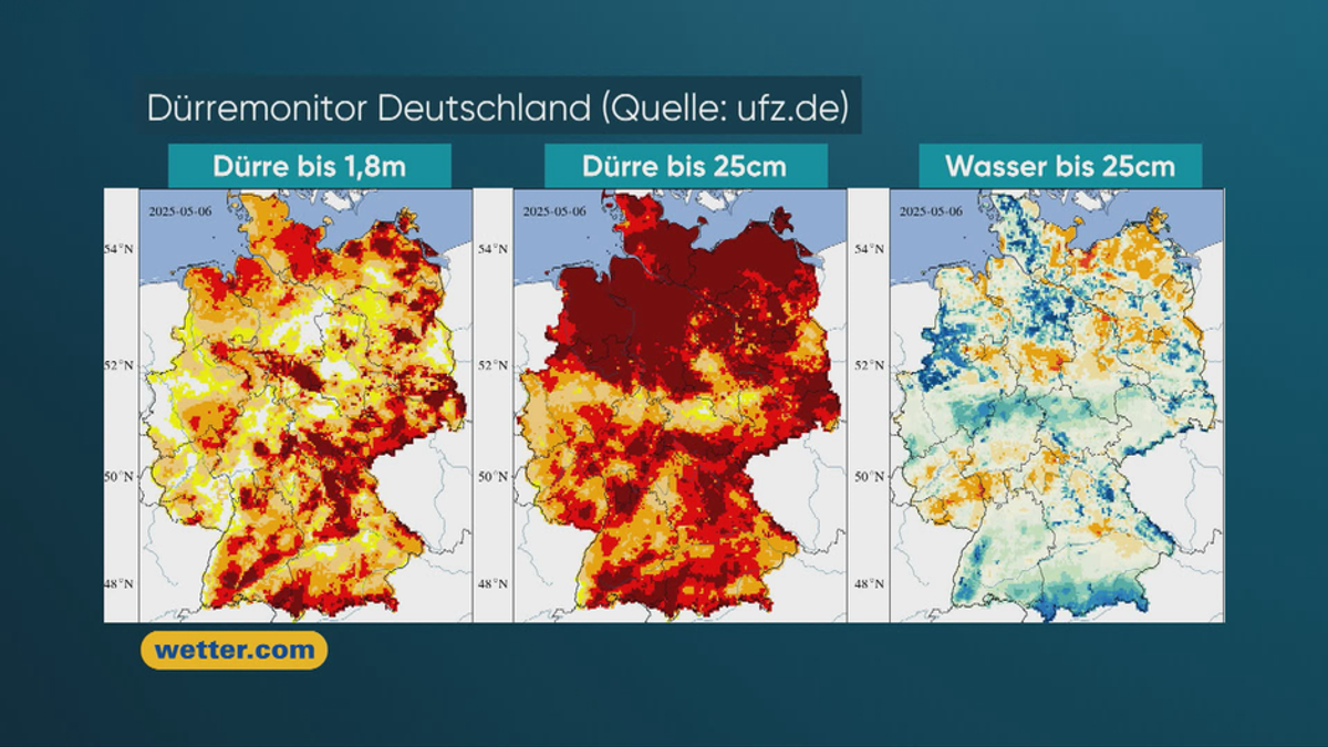 Dauerhafte Deutschland-Dürre