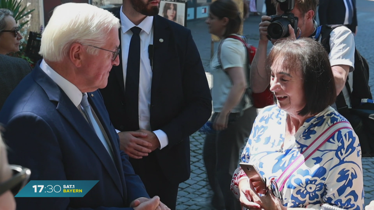 Bundespräsident in Bayern: Steinmeier zu Besuch in Weiden